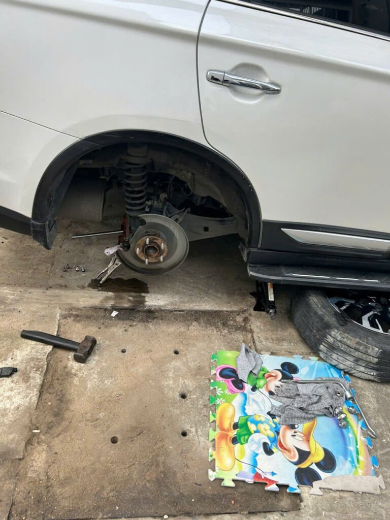 sửa chữa hệ thống phanh